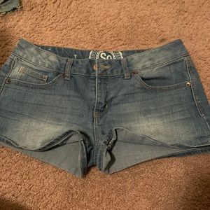Shortie shorts - worn a few times